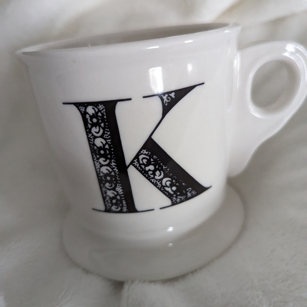 Anthropologie | Monogram Mug K